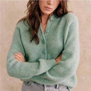 NWT Sezane othello cardigan